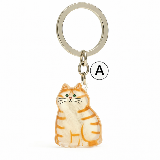 PawMemory - Llavero con Pelo de Gato